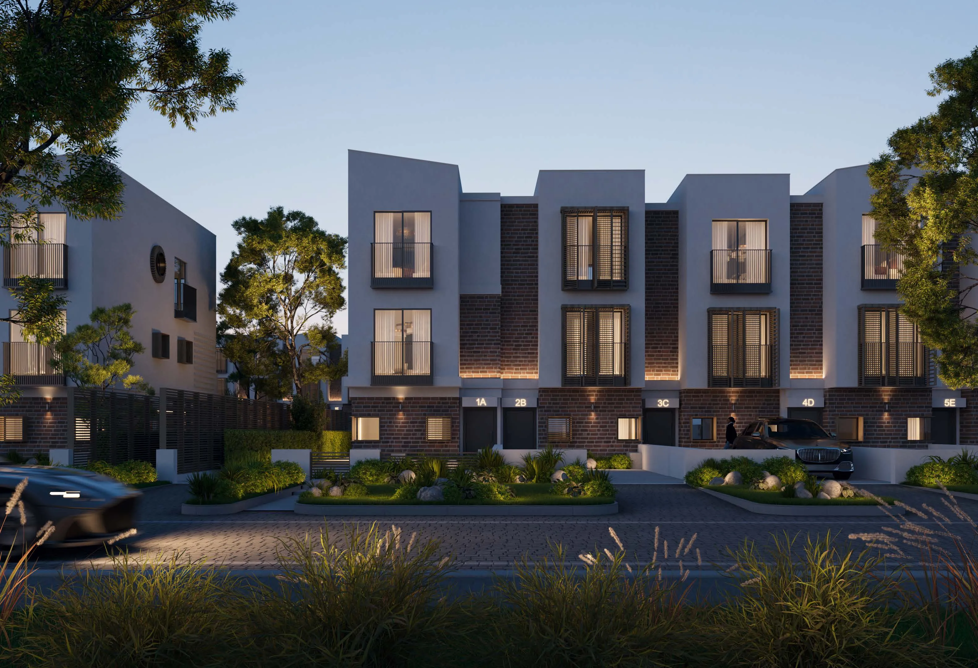Townhouse for sale in Scenes Phase 2 in Mostakbal City of 158 m² with 3 bedrooms