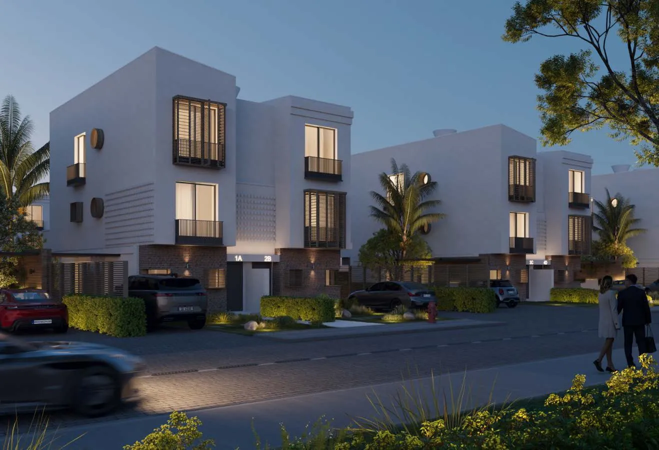 Twinhouse for sale in Scenes Phase 2 in Mostakbal City of 175 m² with 3 bedrooms