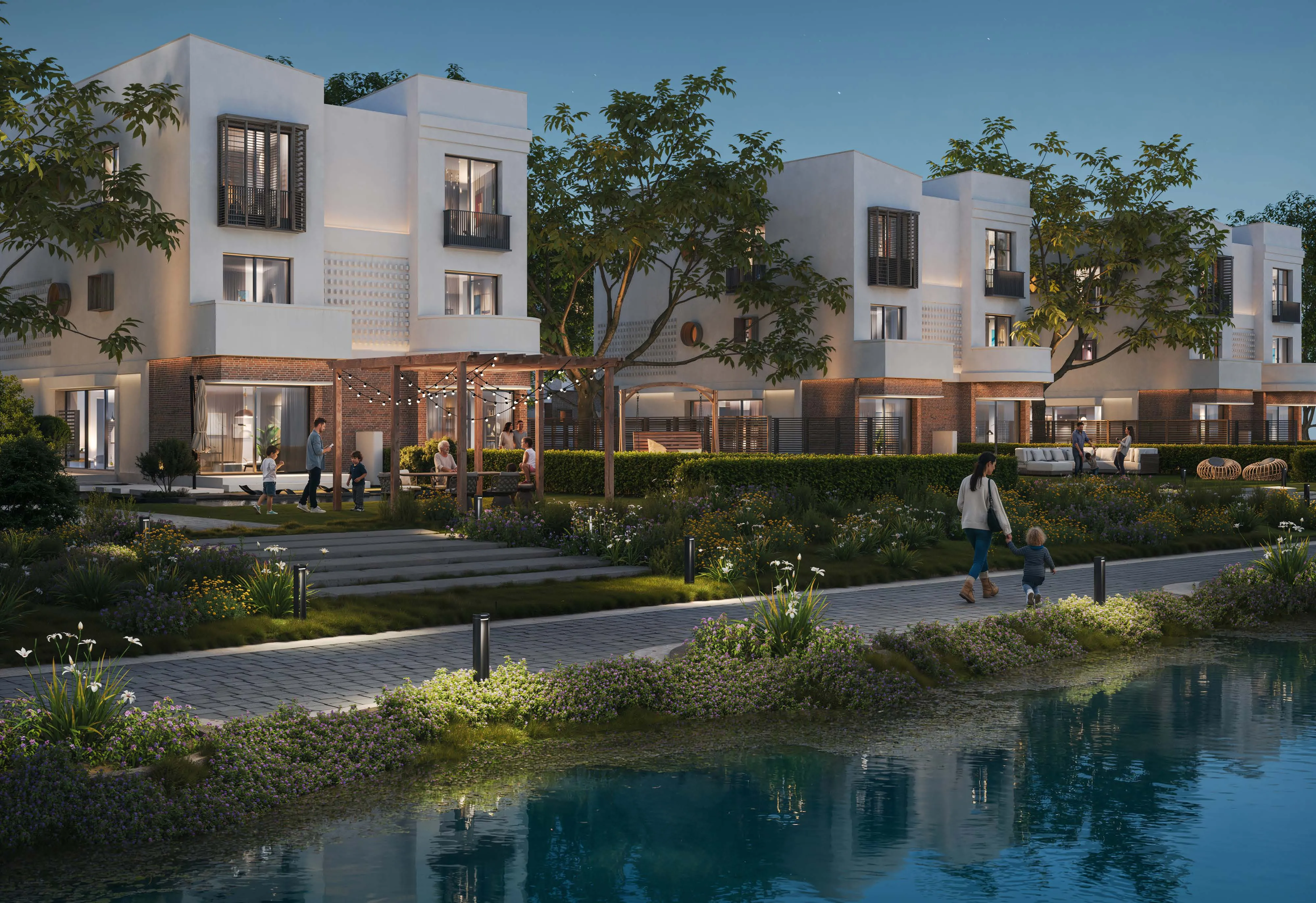 Twinhouse for sale in SCENES New Phase in Mostakbal City of 175 m² with 3 bedrooms