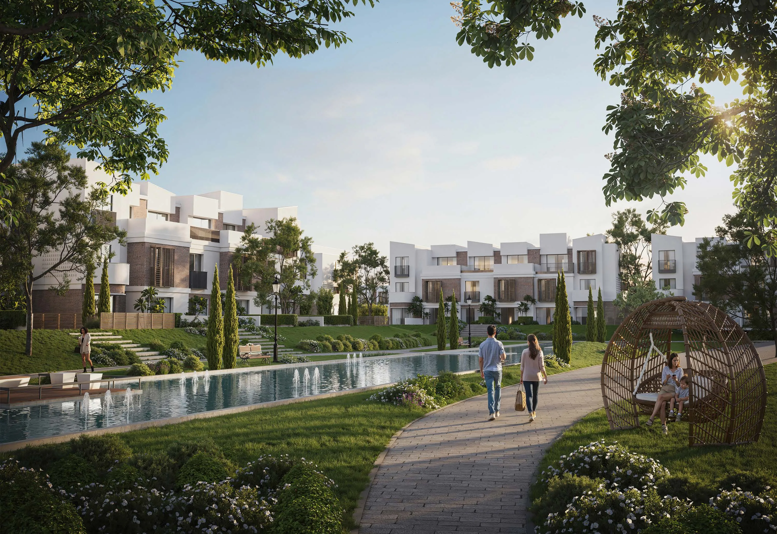Twinhouse for sale in SCENES New Phase in Mostakbal City of 175 m² with 3 bedrooms