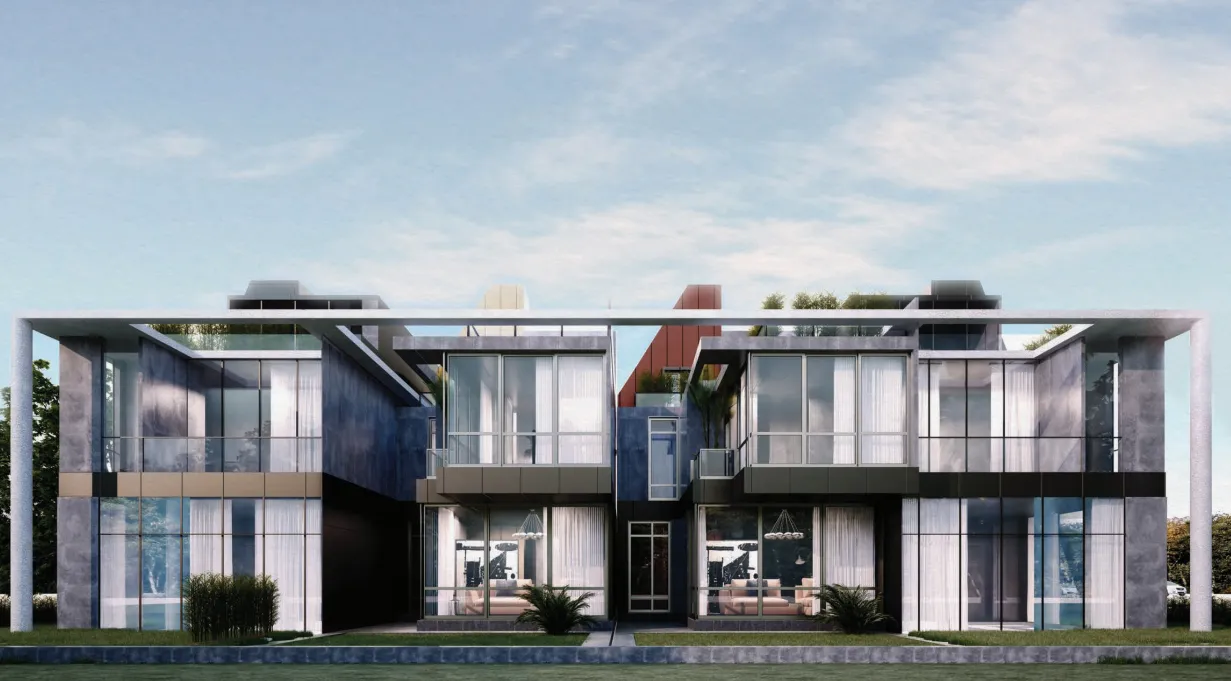 Twinhouse for sale in The Lakes Villas Bloomfields in Mostakbal City of 260 m² with 4 bedrooms