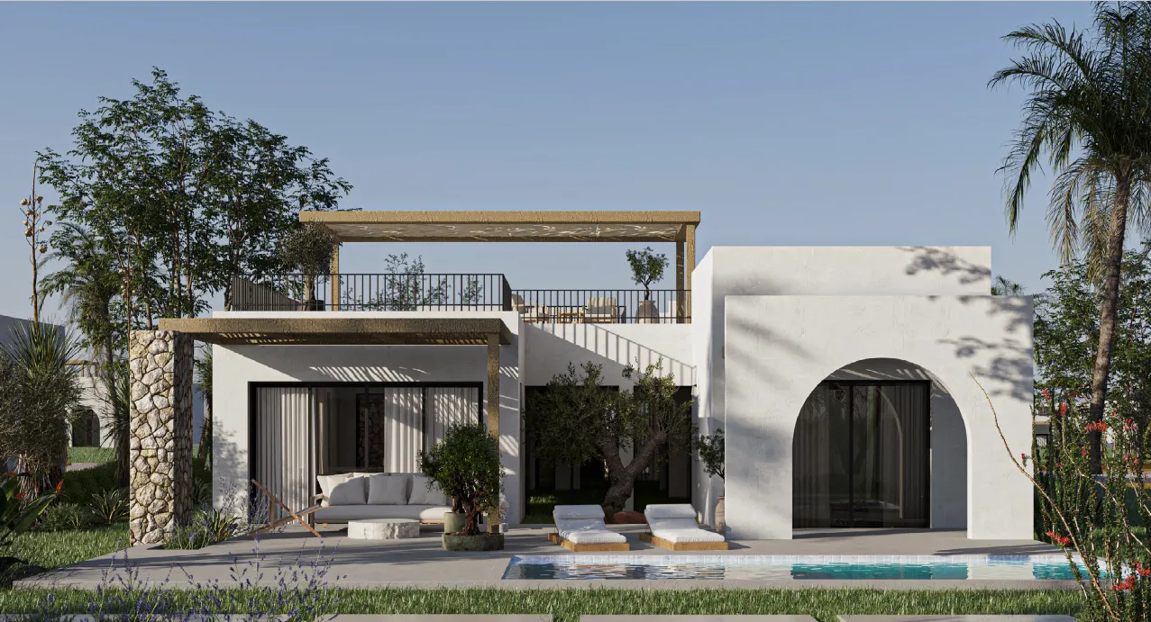 Duplex for sale in Almaza Ras Soma - Marina Gate in Somabay of 137 m² with 2 bedrooms