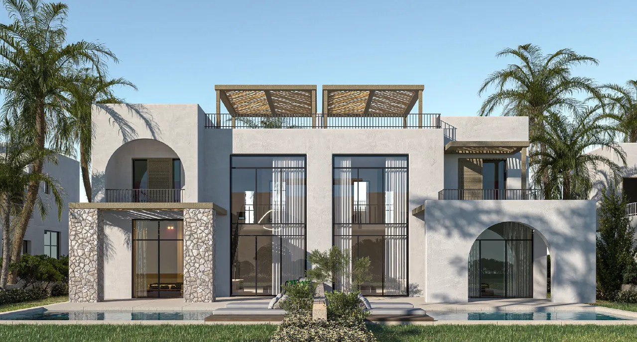 Duplex for sale in Almaza Ras Soma - Marina Gate in Somabay of 137 m² with 2 bedrooms