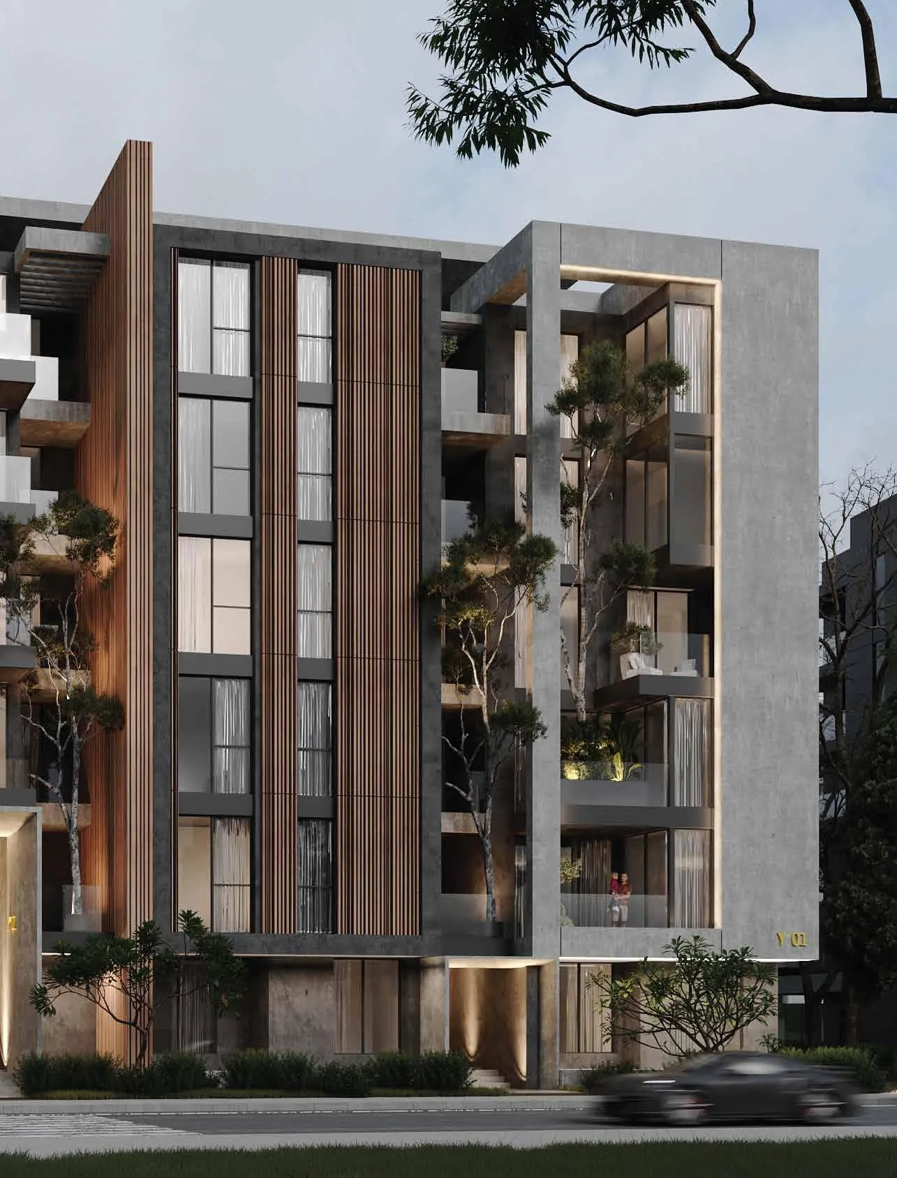 Apartment for sale in Yellow Residence in New Cairo of 113 m² with 2 bedrooms