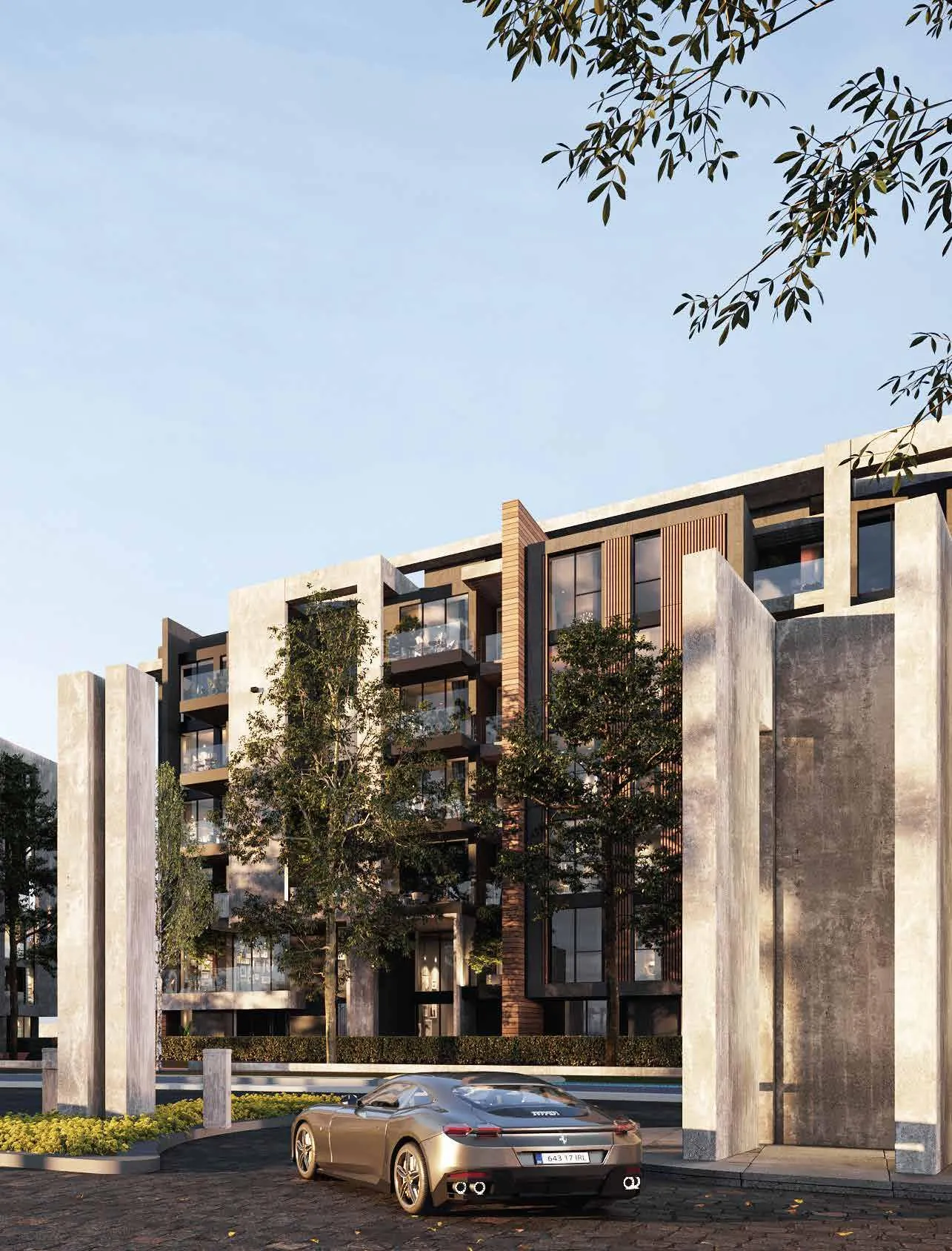 Apartment for sale in Yellow Residence in New Cairo of 113 m² with 2 bedrooms