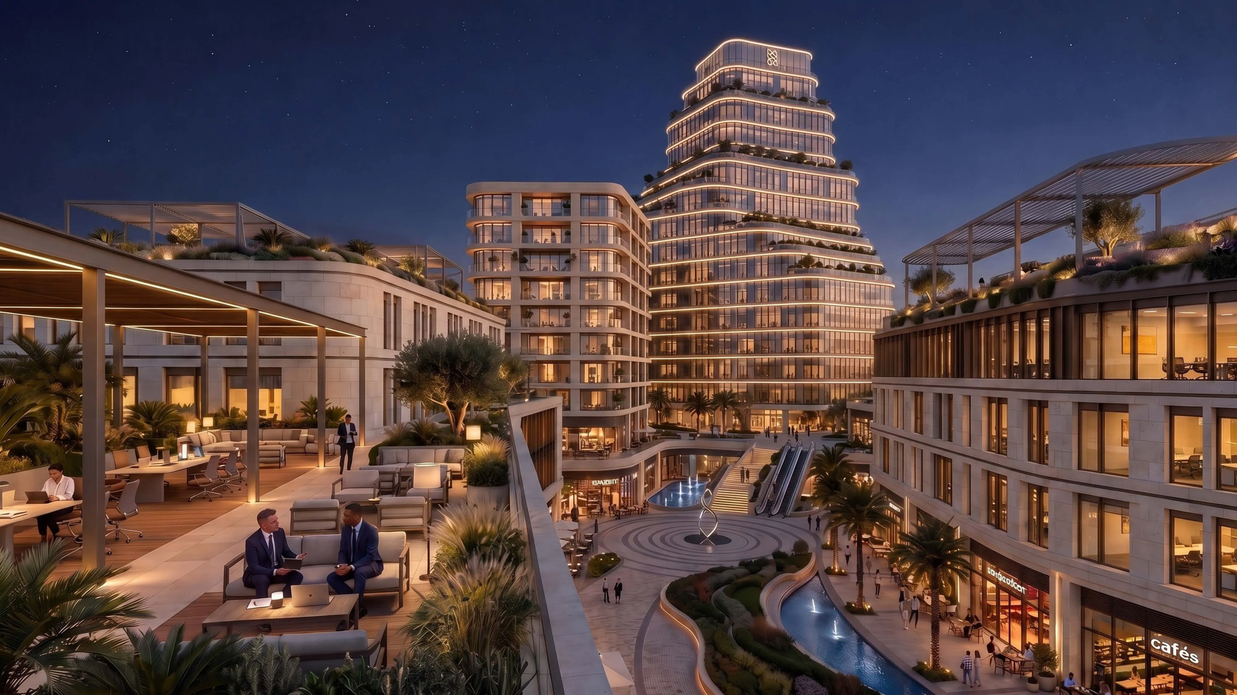 Administrative for sale in Vie / Halo in New Cairo of 161 m² with 0 bedrooms