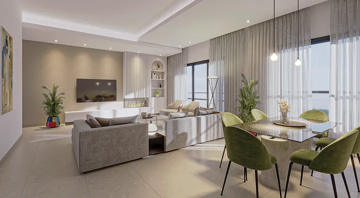Apartment for sale in Palm Hills New Cairo in New Cairo of 70 m² with 1 bedrooms