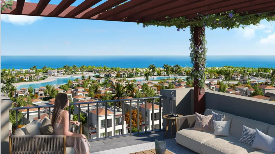 Chalet for sale in Telal Sokhna in Ain Sokhna of 125 m² with 3 bedrooms