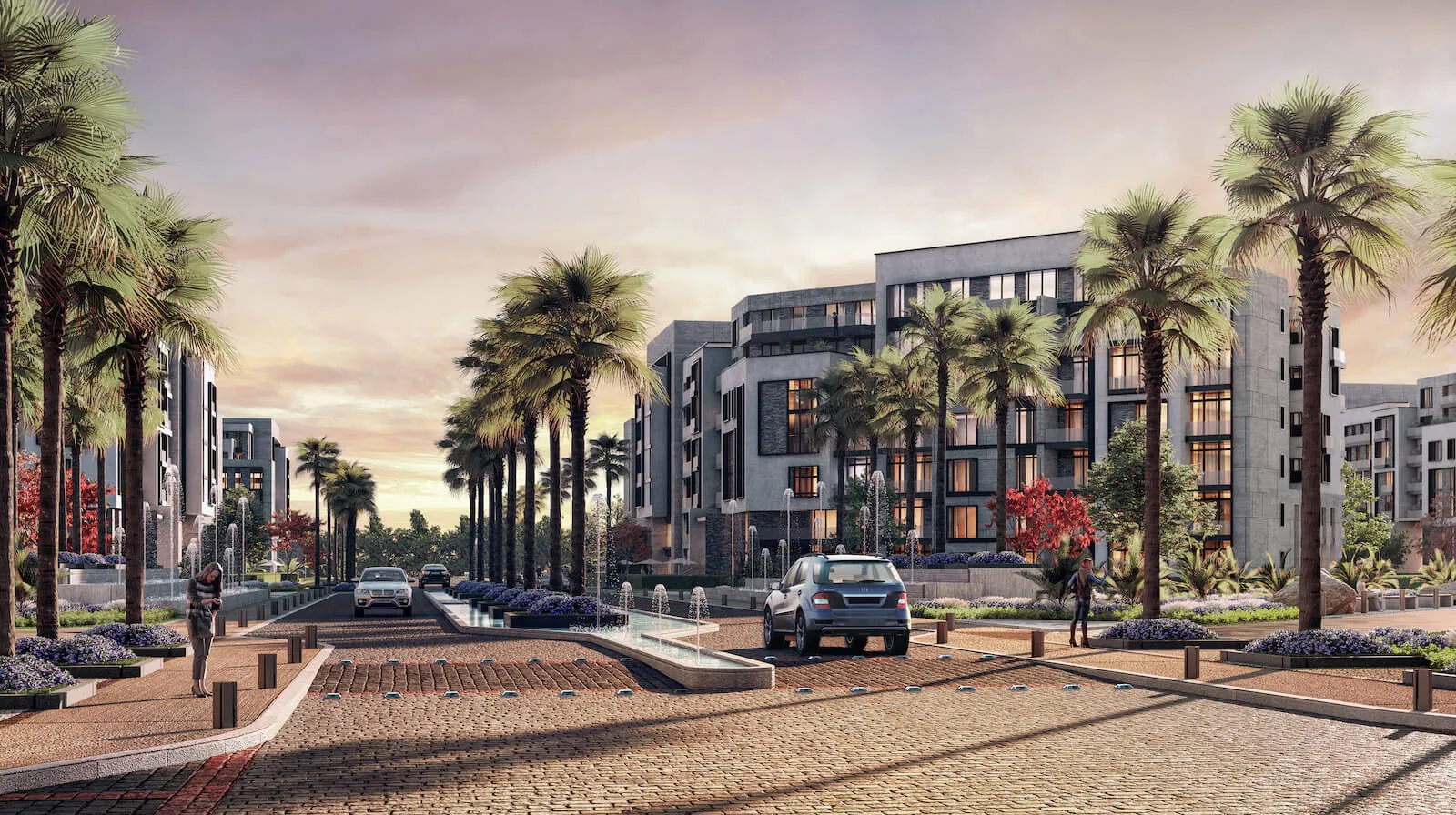 Duplex for sale in Swanlake Residences in New Cairo of 230 m² with 3 bedrooms