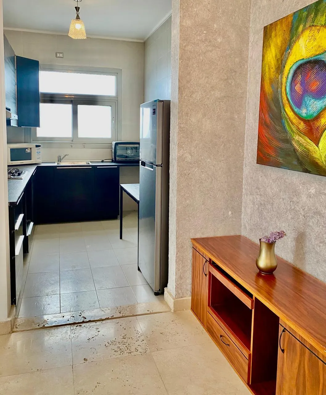 Apartment for sale in The Village Gate in New Cairo of 88 m² with 1 bedrooms