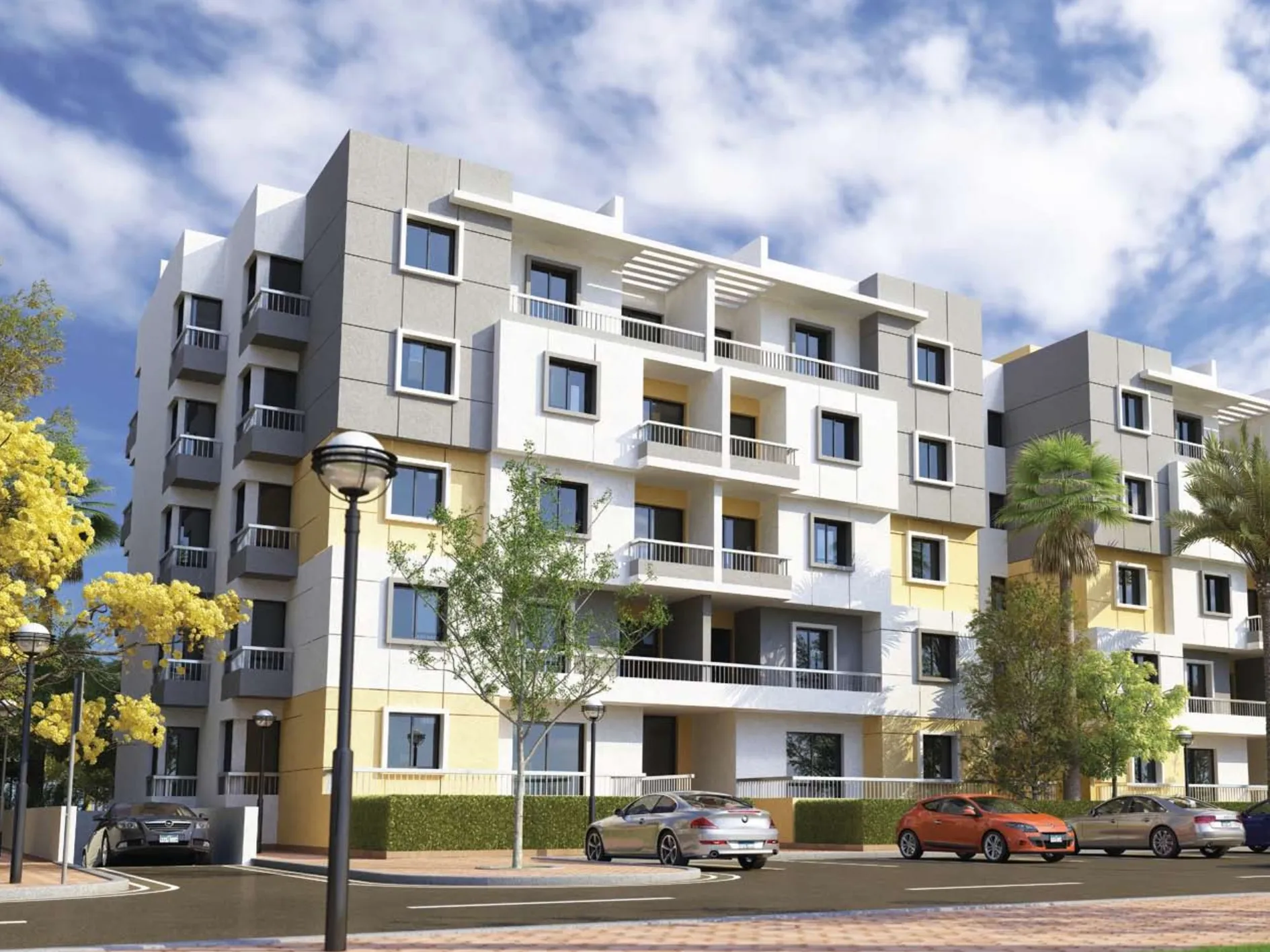 Apartment for sale in Jayd in New Cairo of 151 m² with 3 bedrooms