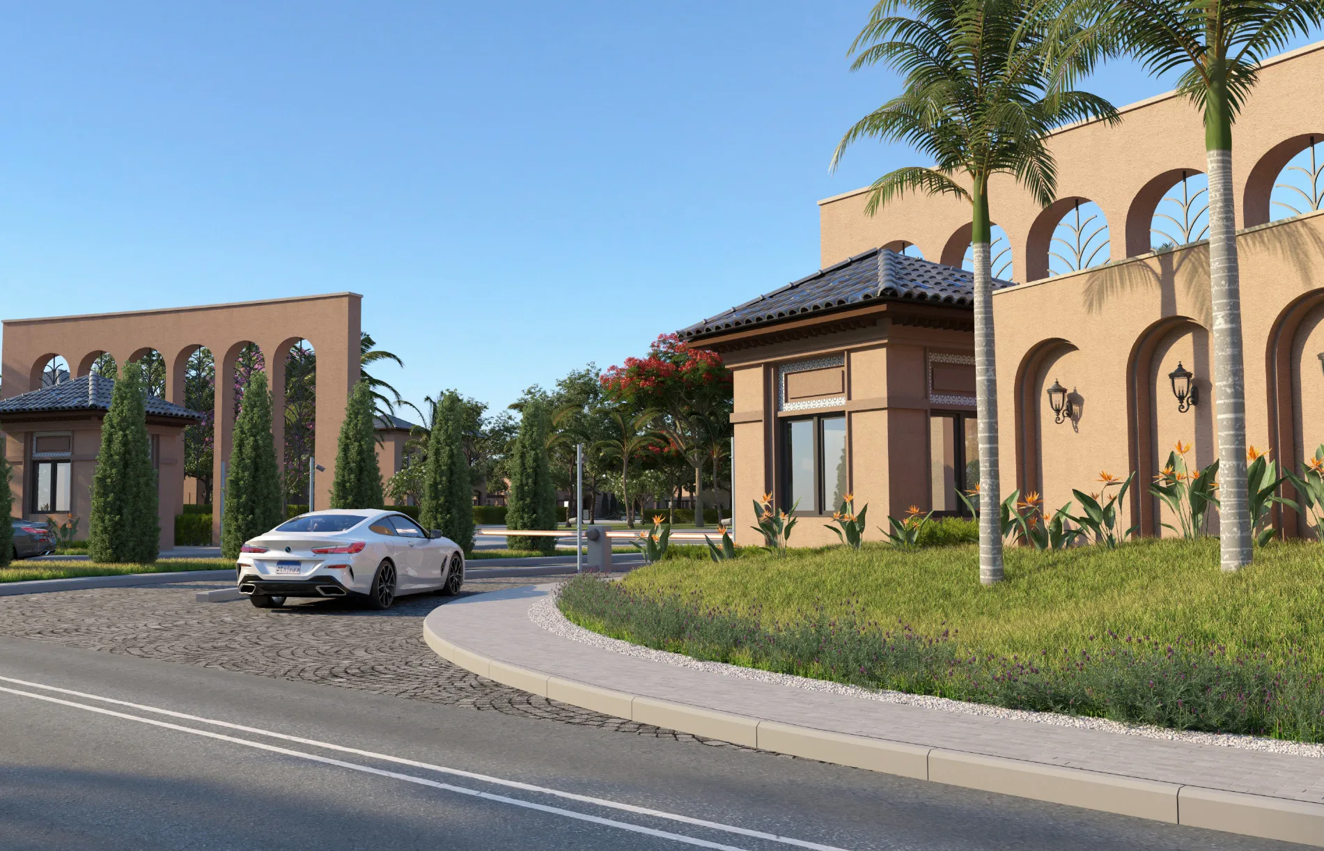 Townhouse for sale in Village West in El Sheikh Zayed of 221 m² with 4 bedrooms