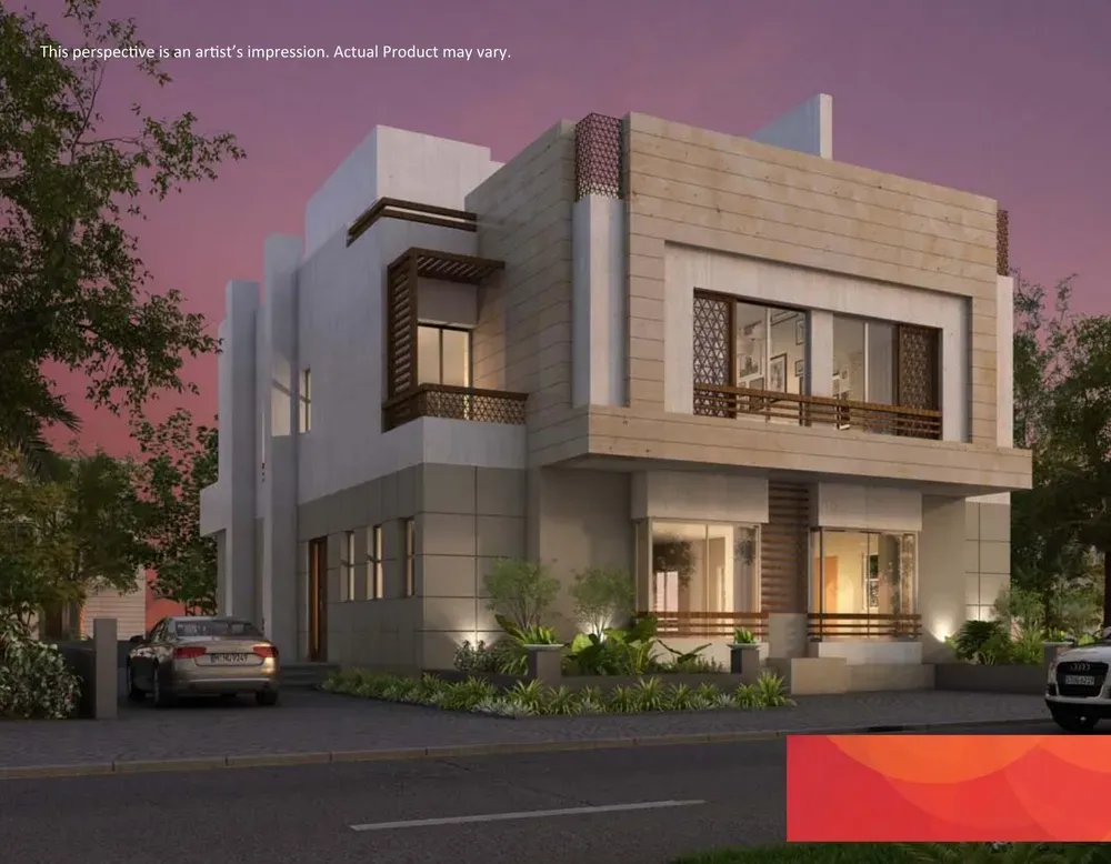 Villa for sale in ATRIO in El Sheikh Zayed of 322 m² with 4 bedrooms