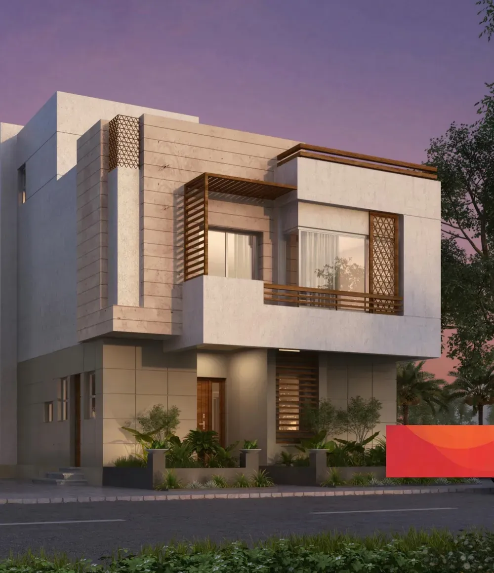 Villa for sale in ATRIO in El Sheikh Zayed of 322 m² with 4 bedrooms