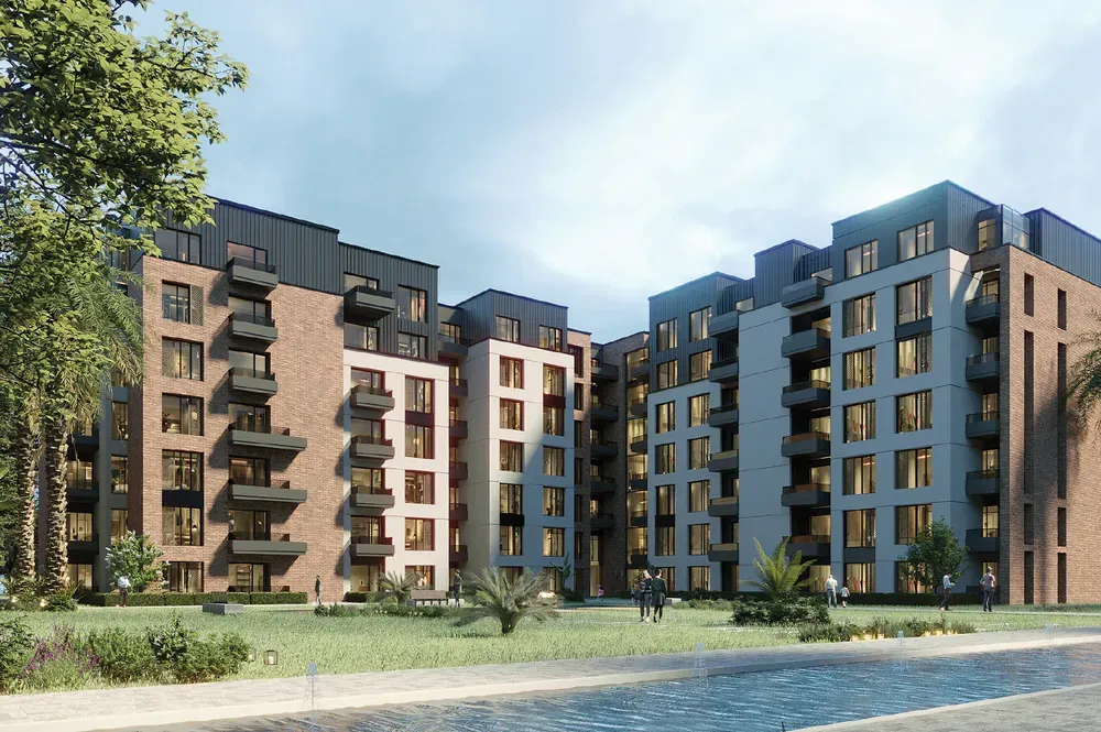 Apartment for sale in Garnet  in New Cairo of 169 m² with 3 bedrooms