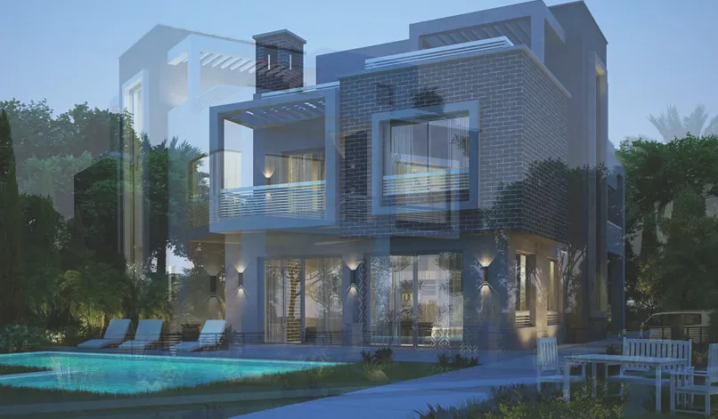 Villa for sale in New Giza in 6th of October City of 628 m² with 6 bedrooms