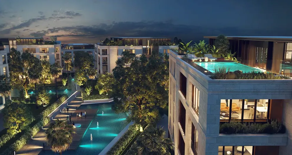 Apartment for sale in Katameya Creeks in New Cairo of 220 m² with 3 bedrooms