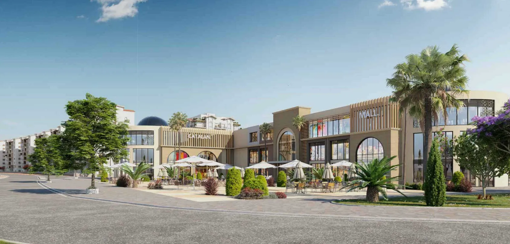 Retail for sale in Catalan Mall in New Capital City of 16 m² with 0 bedrooms