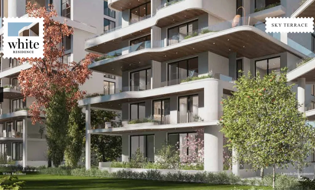 Duplex for sale in White Residence in New Cairo of 261 m² with 3 bedrooms