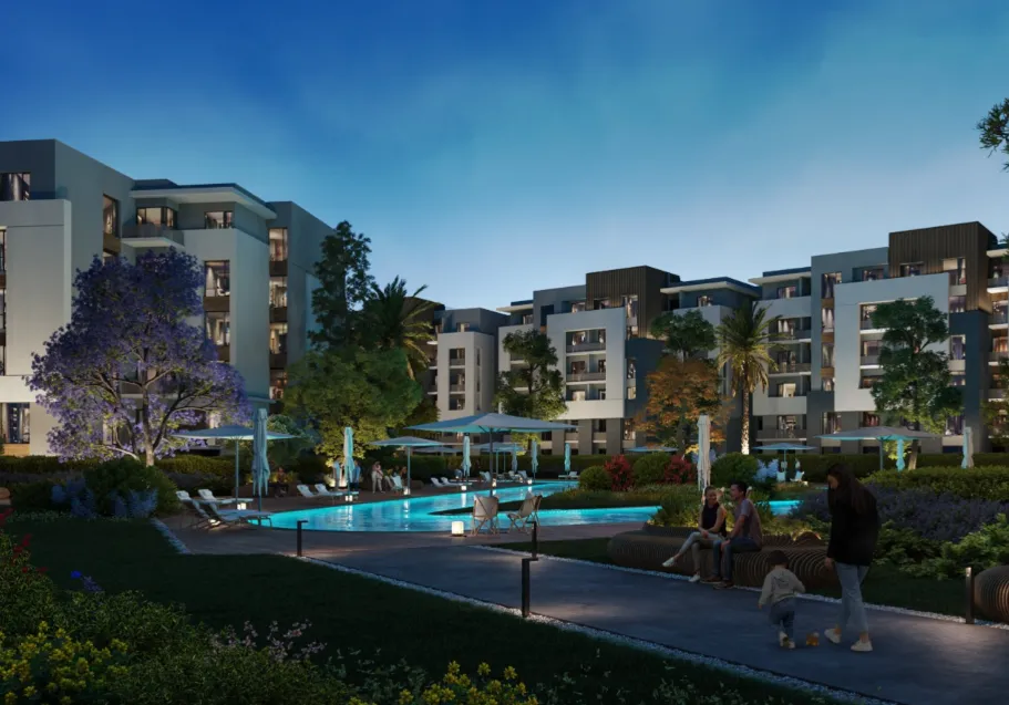 Apartment for sale in Acasa Mia in New Cairo of 160 m² with 3 bedrooms