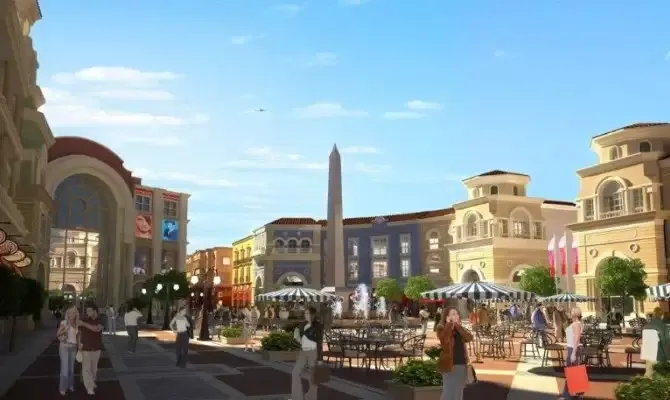 Retail for sale in Porto October in 6th of October City of 55 m² with 1 bedrooms