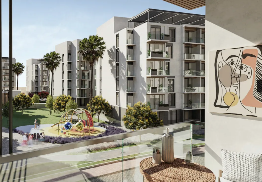 Apartment for sale in Icon Garden in New Cairo of 160 m² with 3 bedrooms