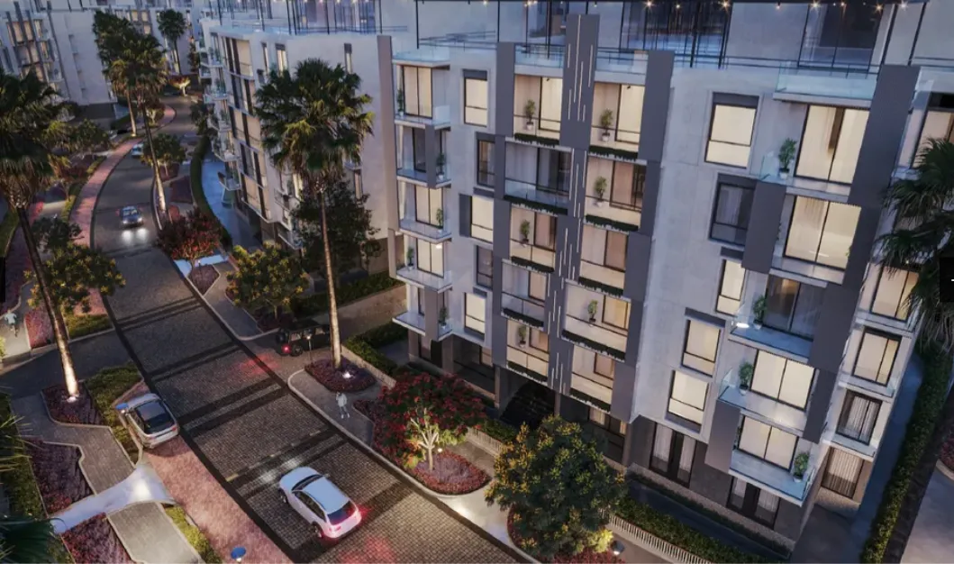 Apartment for sale in Icon Garden in New Cairo of 160 m² with 3 bedrooms