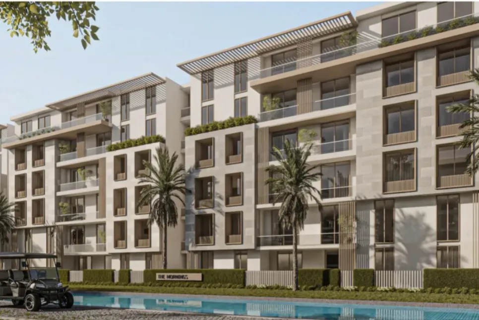 Apartment for sale in The Mornings in New Cairo of 110 m² with 2 bedrooms
