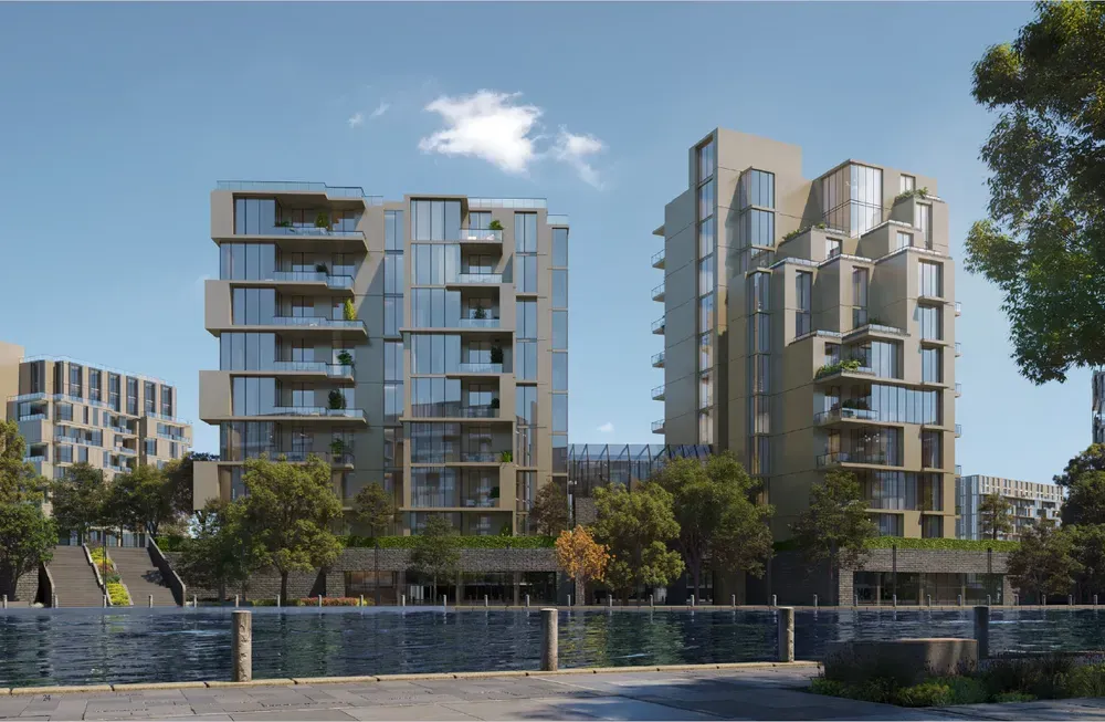 Apartment for sale in 205 Arkan Palm in El Sheikh Zayed of 118 m² with 1 bedrooms