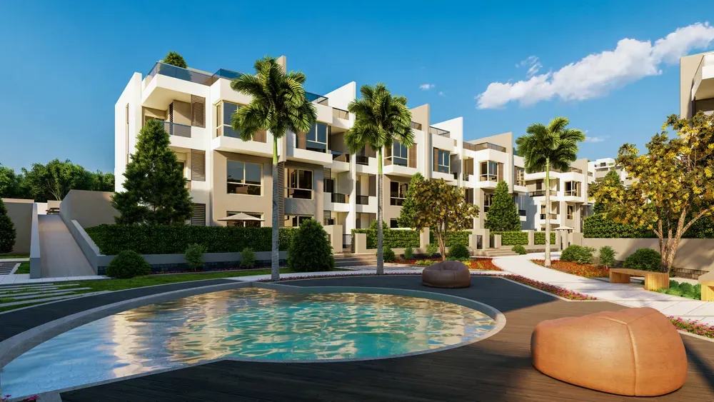Penthouse for sale in Beta Greens in Mostakbal City of 243 m² with 3 bedrooms