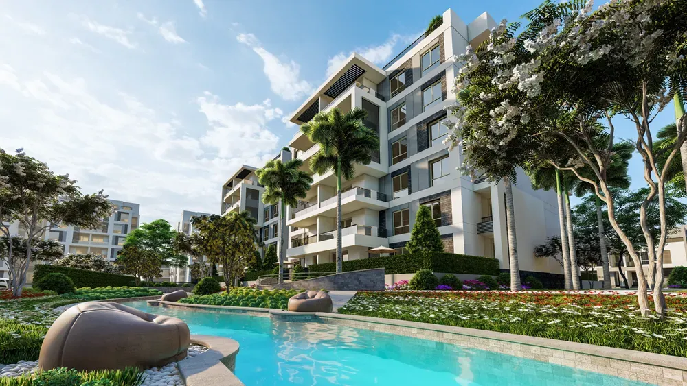 Penthouse for sale in Beta Greens in Mostakbal City of 243 m² with 3 bedrooms