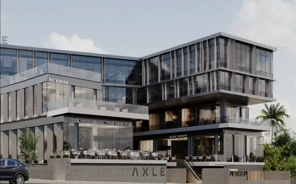 Retail for sale in Axle in New Cairo of 34 m² with 1 bedrooms