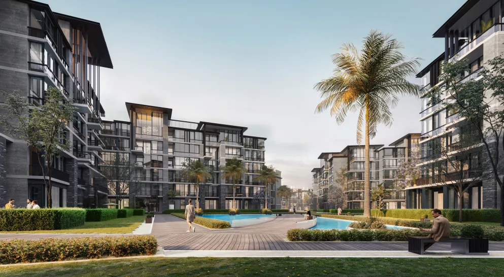 Apartment for sale in The View Waterway in El Lotus of 198 m² with 3 bedrooms