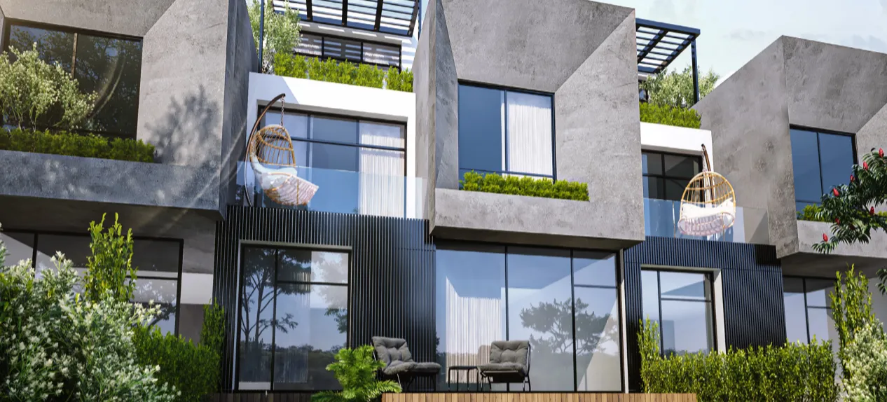 Townhouse for sale in Eastshire in New Cairo of 261 m² with 3 bedrooms