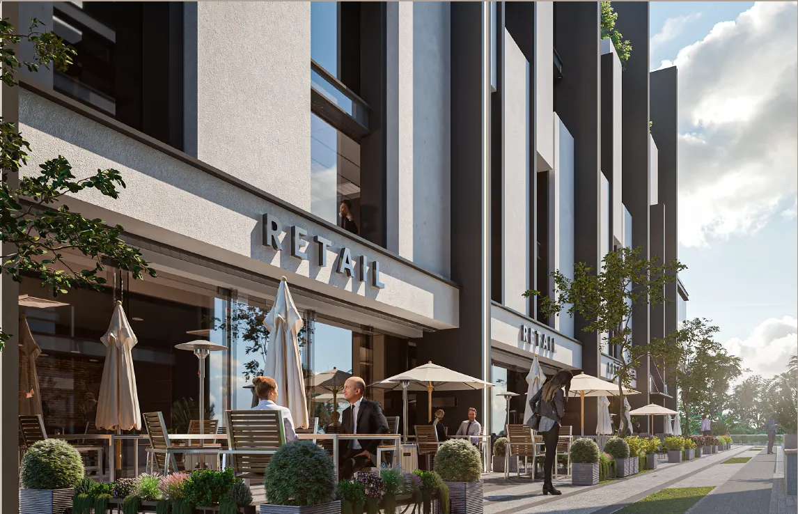 Office for sale in Hyde Park in 6th settlement of 75 m² with 0 bedrooms