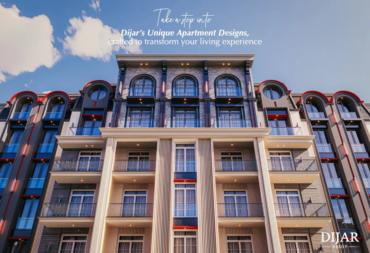 Apartment for sale in Dijar Towers in New Cairo of 68 m² with 1 bedrooms