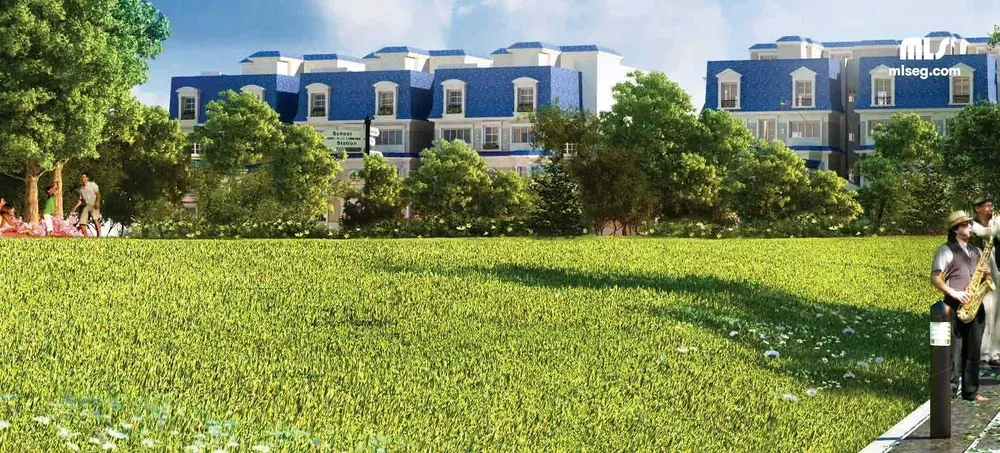 Townhouse for sale in Mountain View October Park in 6th of October City of 297 m² with 5 bedrooms