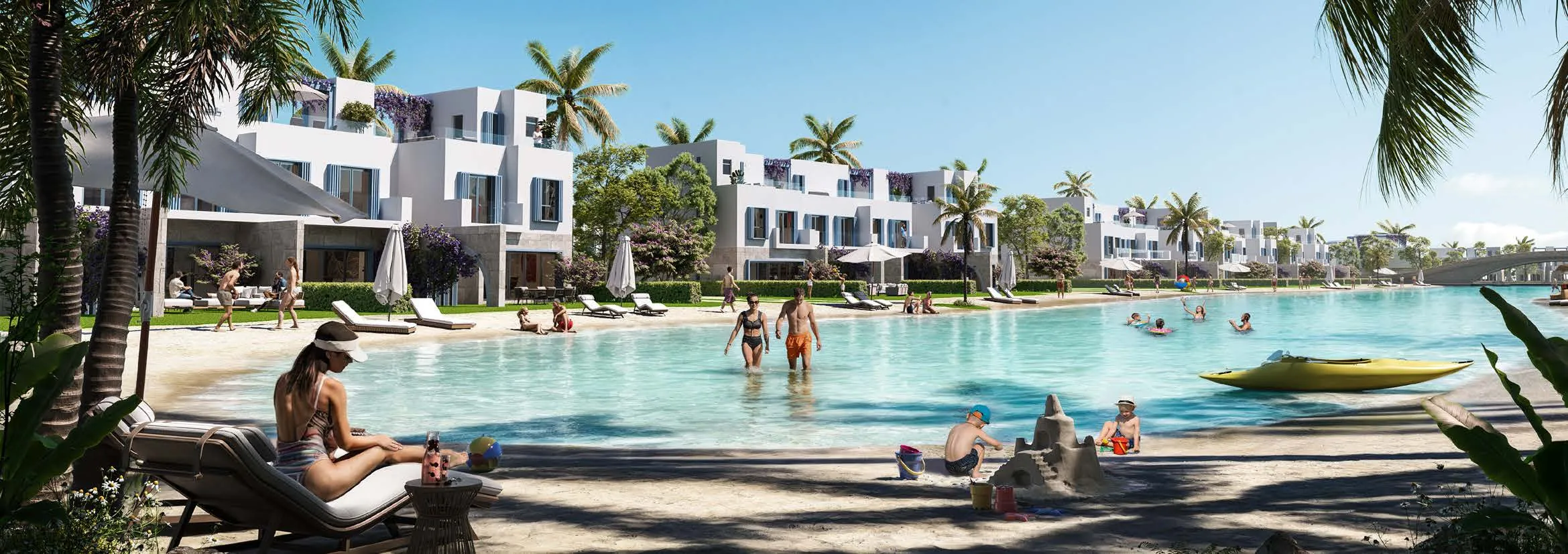 Chalet for sale in Naia Bay in Ras El Hekma of 65 m² with 1 bedrooms