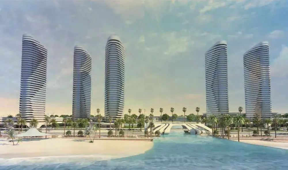 Apartment for sale in North Edge New Alamein in Al Alamein of 117 m² with 2 bedrooms