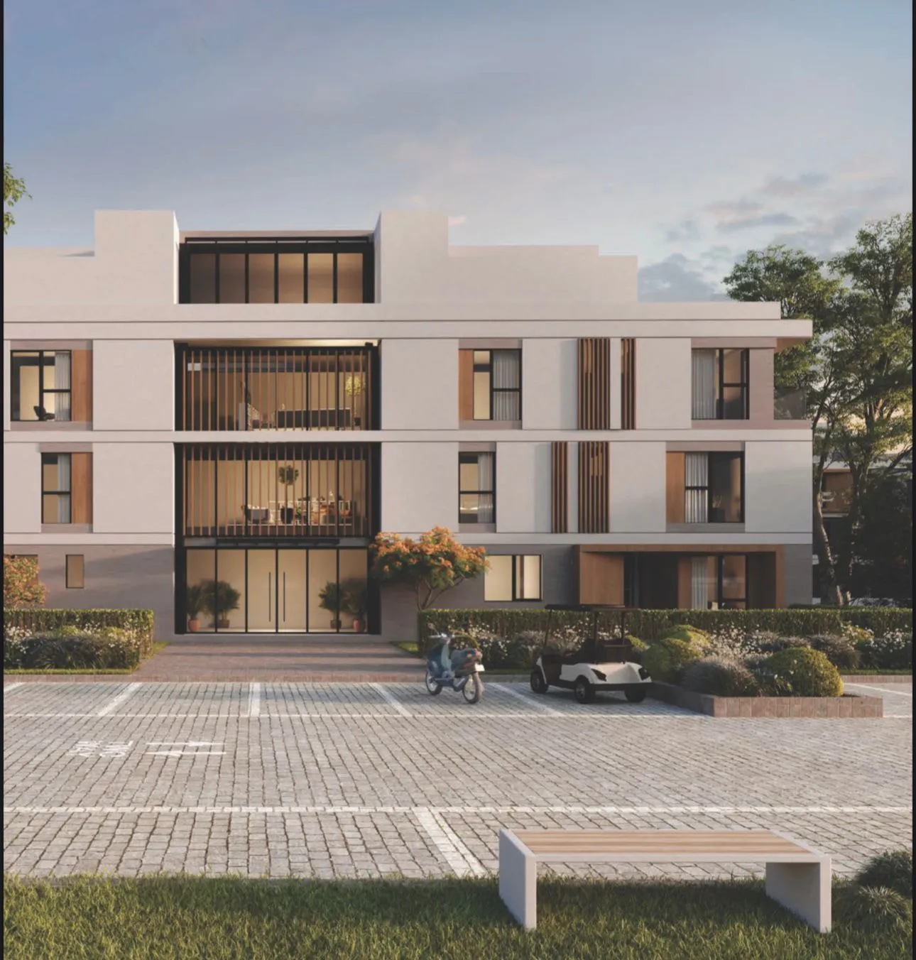 Apartment for sale in The Estates Residence in New Zayed of 127 m² with 2 bedrooms