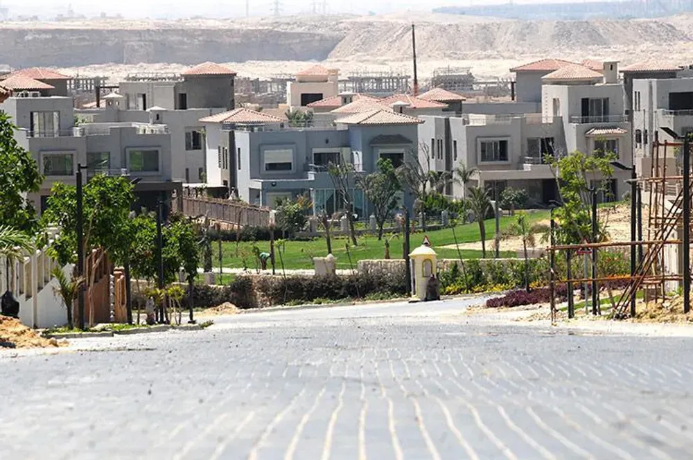 Villa for sale in Palm Hills Golf Extension in 6th of October City of 350 m² with 3 bedrooms