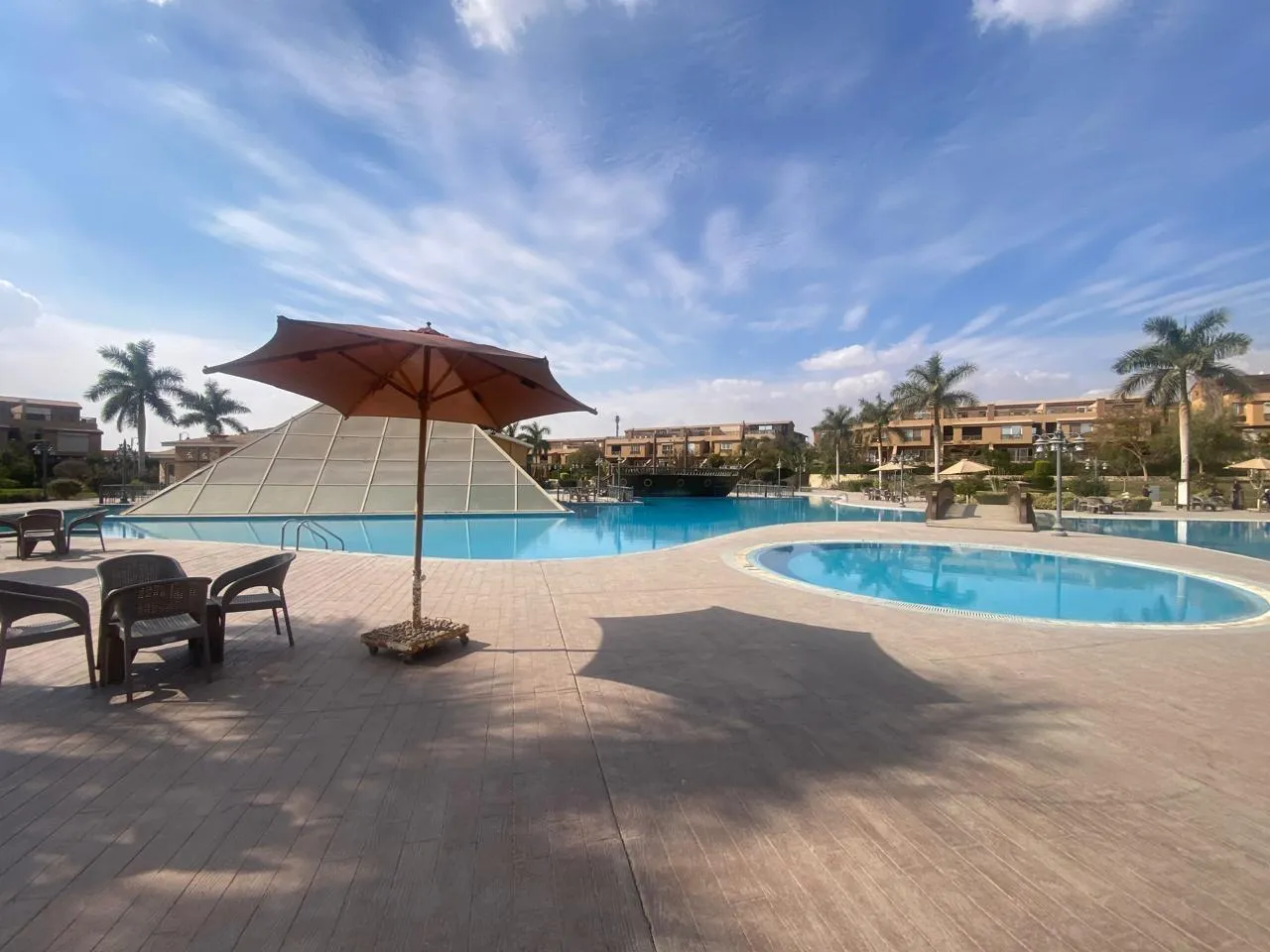 Twinhouse for sale in Pyramids Walk in 6th of October City of 340 m² with 3 bedrooms