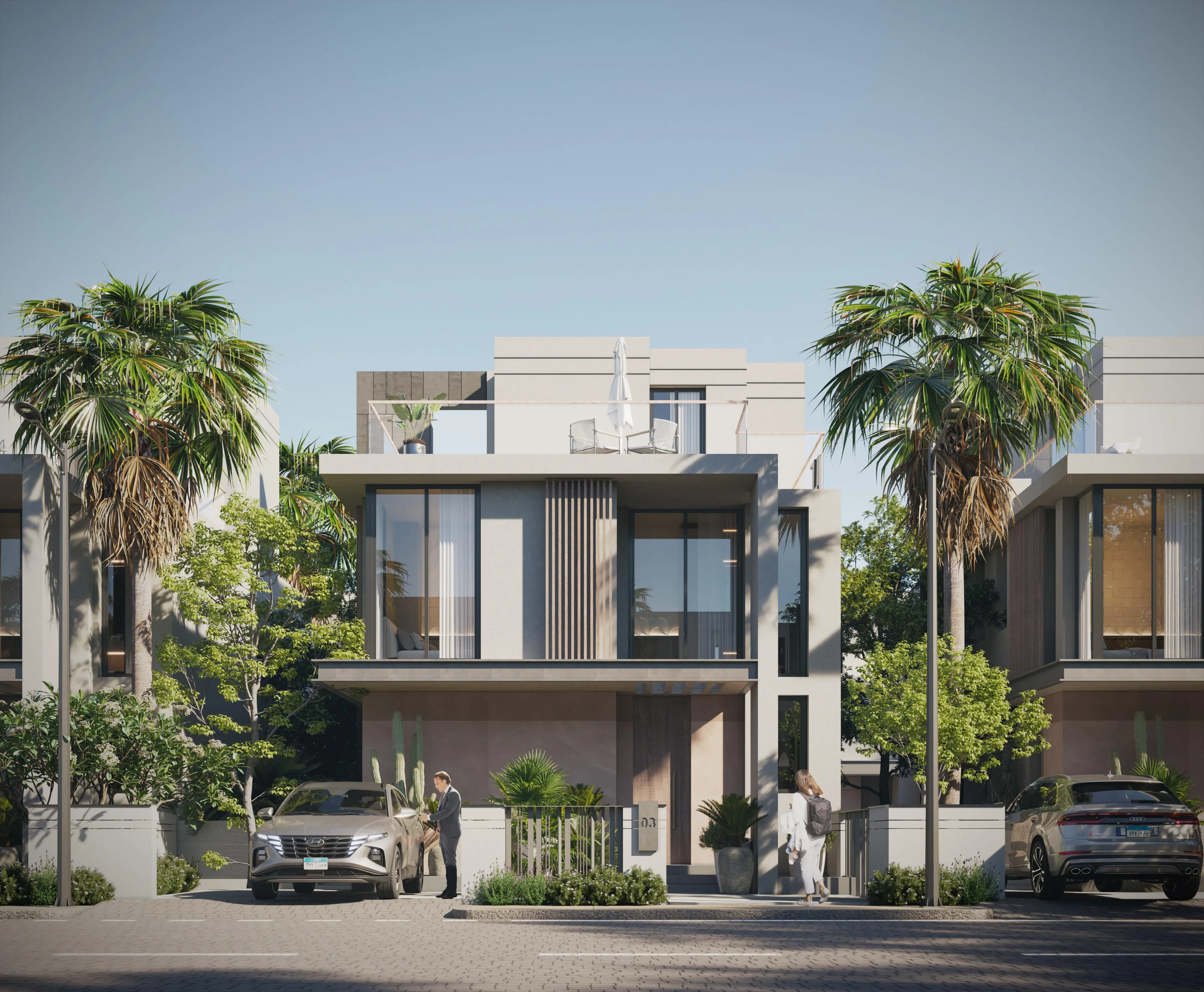 Villa for sale in PX in 6th of October City of 350 m² with 4 bedrooms