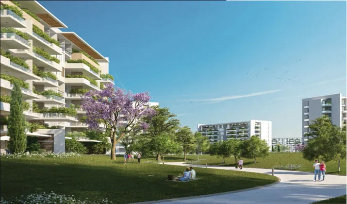 Apartment for sale in Il Bosco New Capital in New Capital City of 129 m² with 2 bedrooms