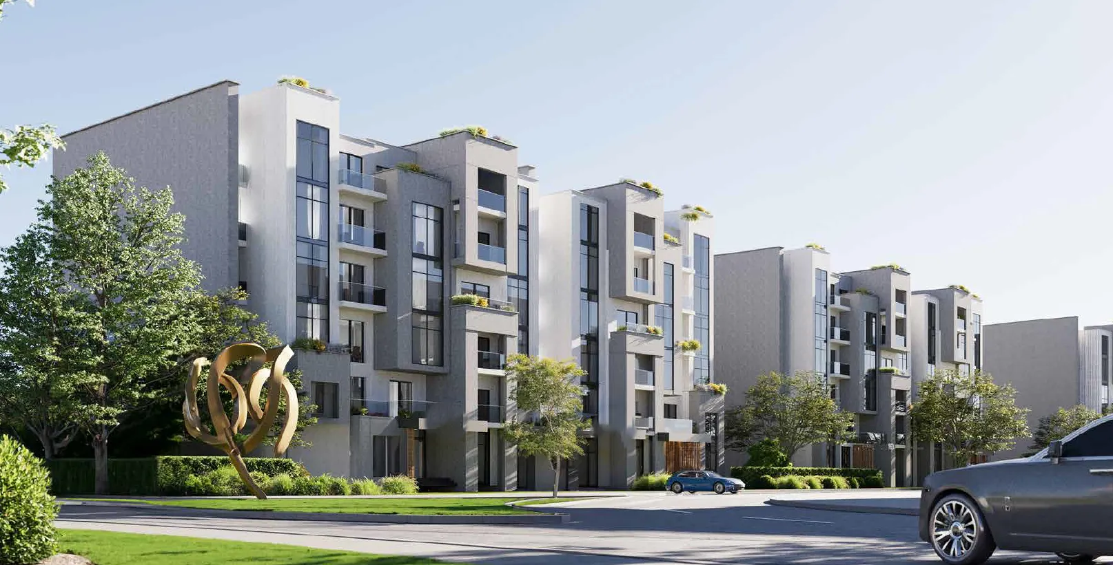 Duplex for sale in Ivoire West in El Sheikh Zayed of 232 m² with 3 bedrooms