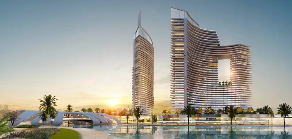 Apartment for sale in The Gate - New Alamein in Al Alamein of 134 m² with 2 bedrooms