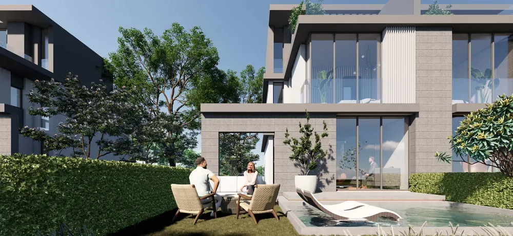 Townhouse for sale in The 101 in Mostakbal City of 170 m² with 4 bedrooms
