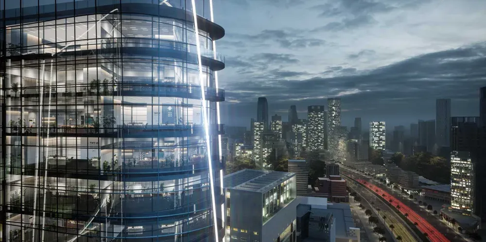 Office for sale in Levels Business Tower in New Capital City of 48 m² with 0 bedrooms