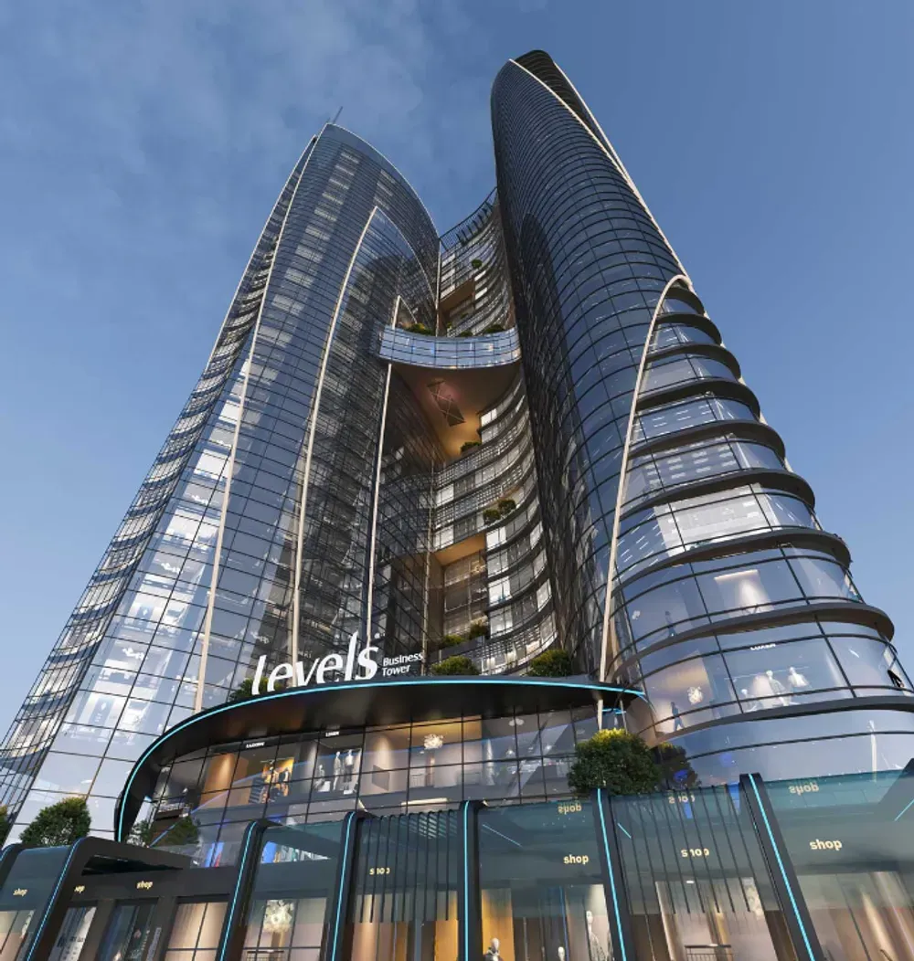 Office for sale in Levels Business Tower in New Capital City of 48 m² with 0 bedrooms