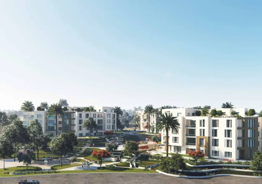 Apartment for sale in Axis X Iwan in 6th of October City of 141 m² with 2 bedrooms
